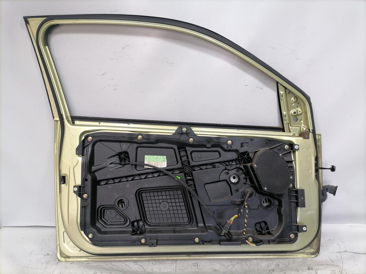 Ford Fiesta JD T&uuml;r vorn links Fahrert&uuml;r 3-T&uuml;rer Hellgr&uuml;nmetallic Bj.2007
